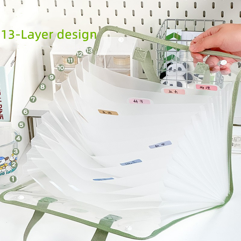 13-Layer A4 File Folder Storag - Is Stationery Office Supply reseña y precio