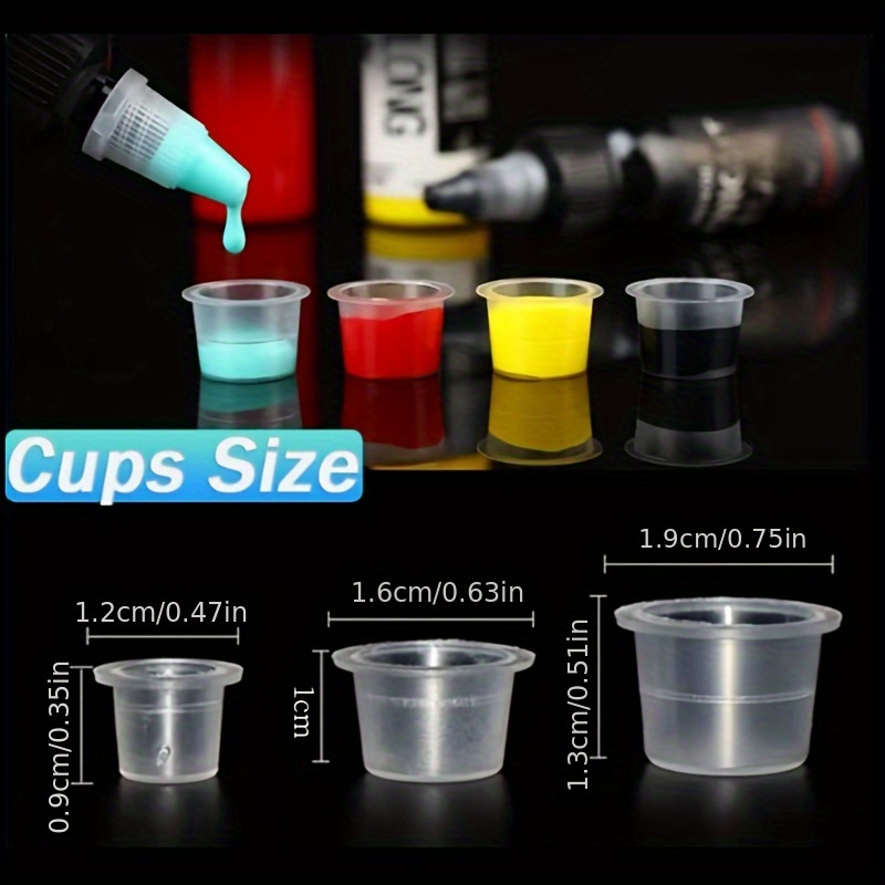 100/1000pcs Tattoo Large Mediu - Calligraphy Ink Bottle reseña y precio