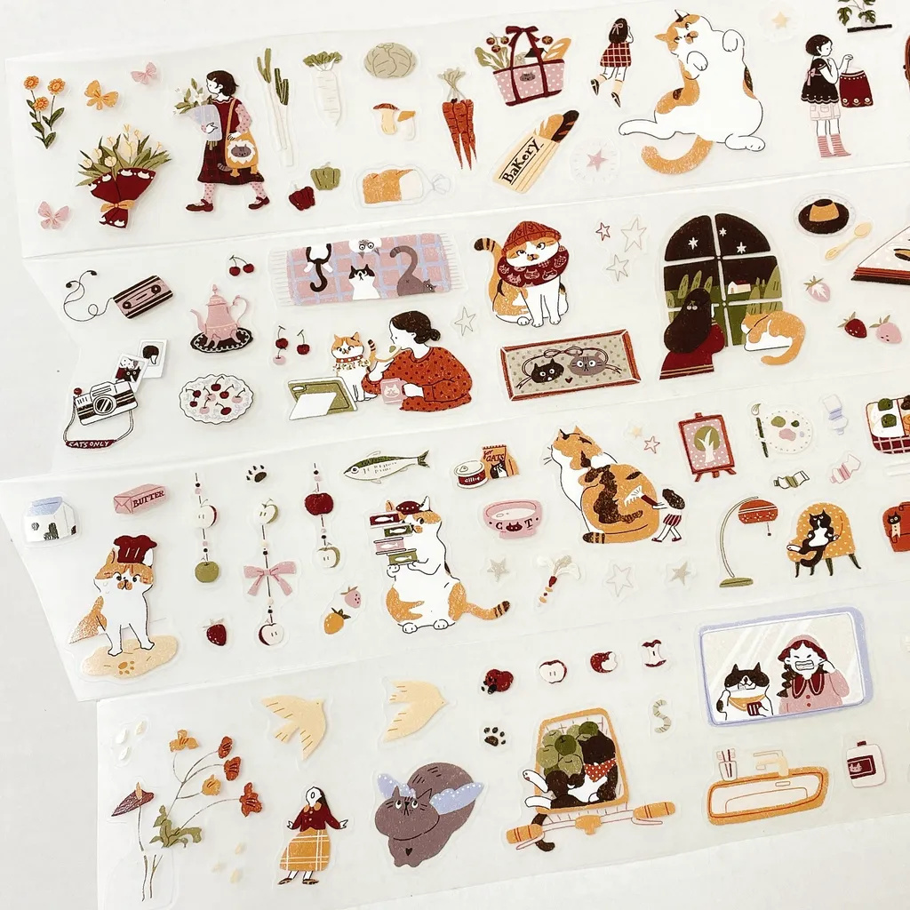 63penhouse Vintage My Kitty Da - Washi Tape Set reseña y precio