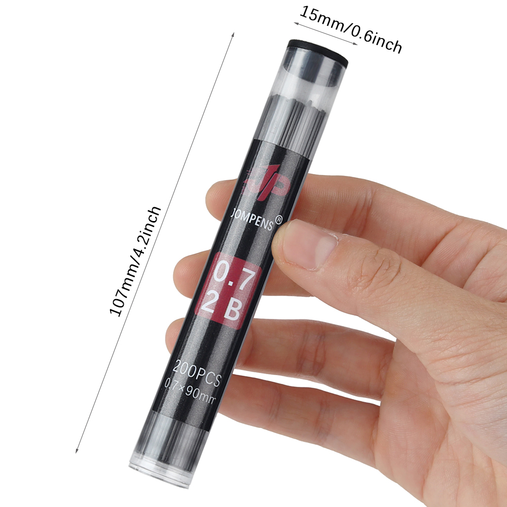 1box Large Capacity Round Tube - Mechanical Pencil Lead reseña y precio