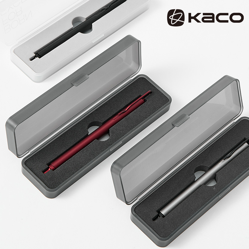 Kaco Metal Gel Pen 0.5MM Black - Stationery Supplies Business reseña y precio