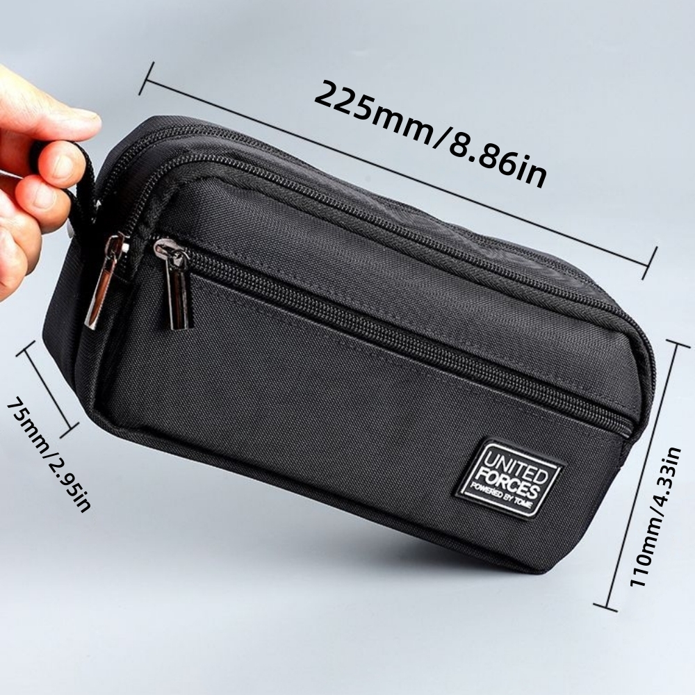 portable three-layer large cap - Is Stationery Office Supply reseña y precio